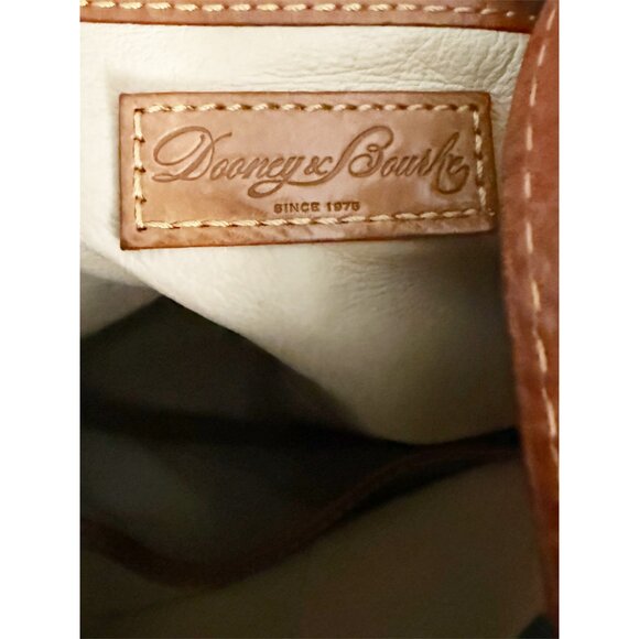 Dooney and Bourke florentine Cassidy Large Brown Hobo Bag - Picture 9 of 16